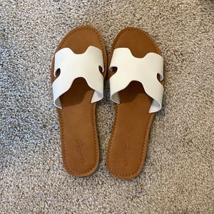 Target White Sandals